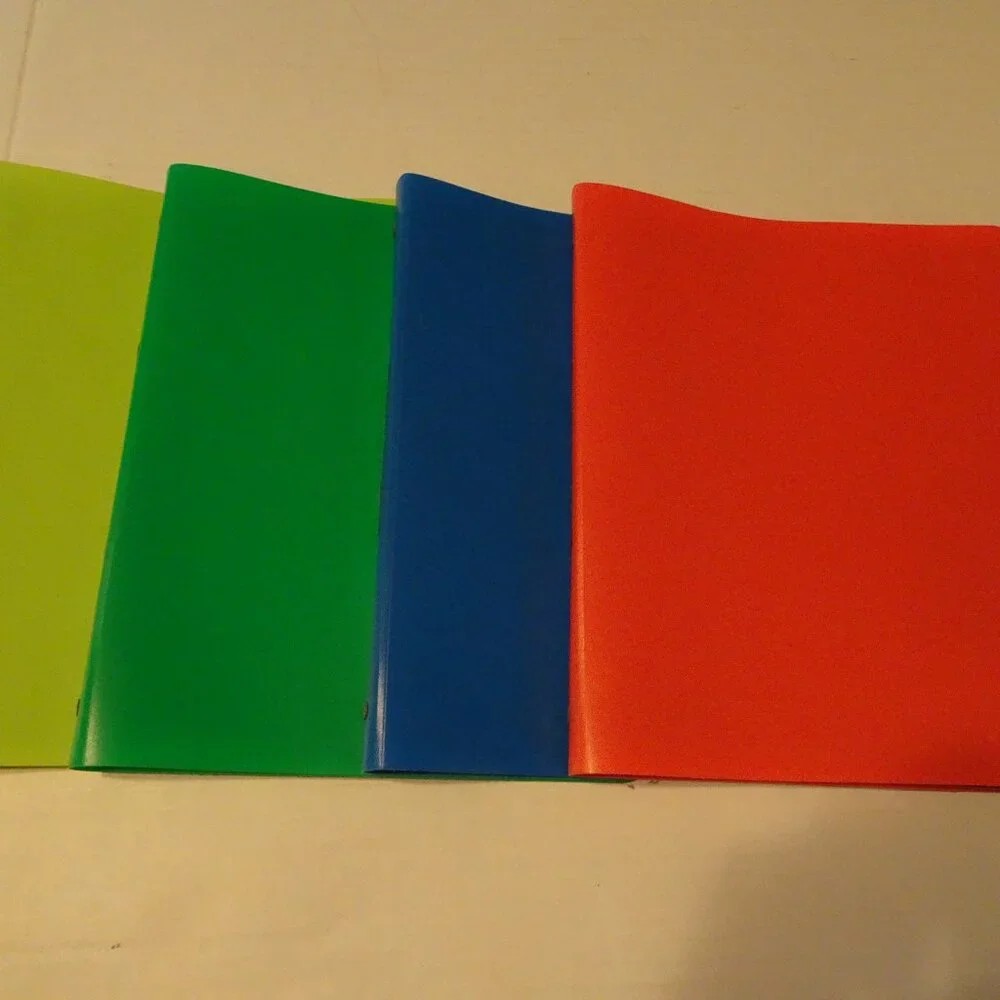 Binders - 3 Ring Flexible Soft Cover with Sheet Protectors and Page Dividers